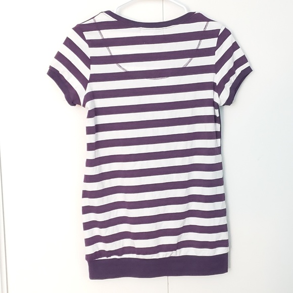 Amulette "I am a wonder of the world" striped tee - Picture 2 of 6